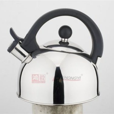 Stainless Steel And Black Kettle